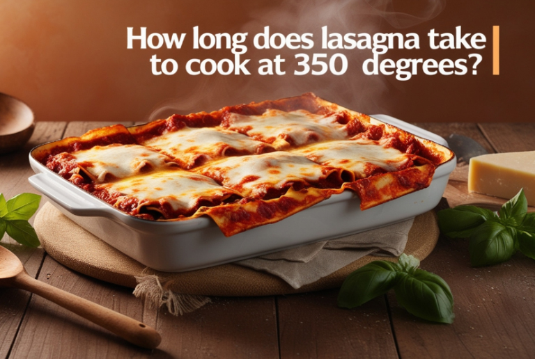 How long to cook lasagna at 350 degrees