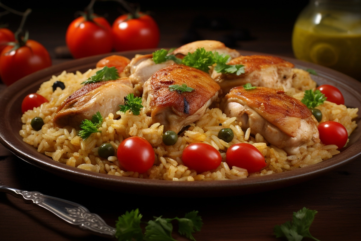 Arroz con Pollo recipe