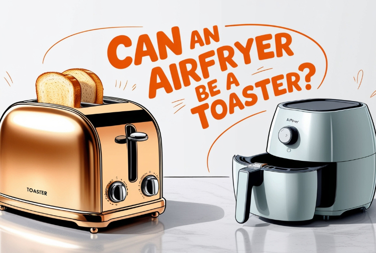 Can an airfryer replace a toaster