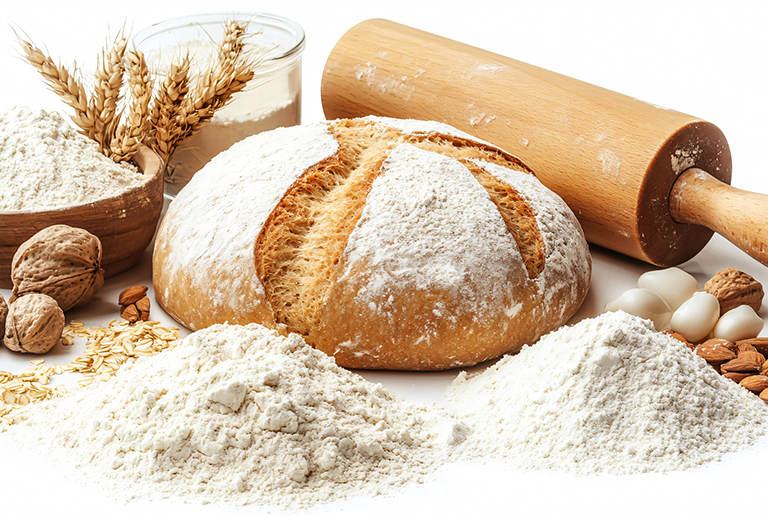 How to make bread flour at home