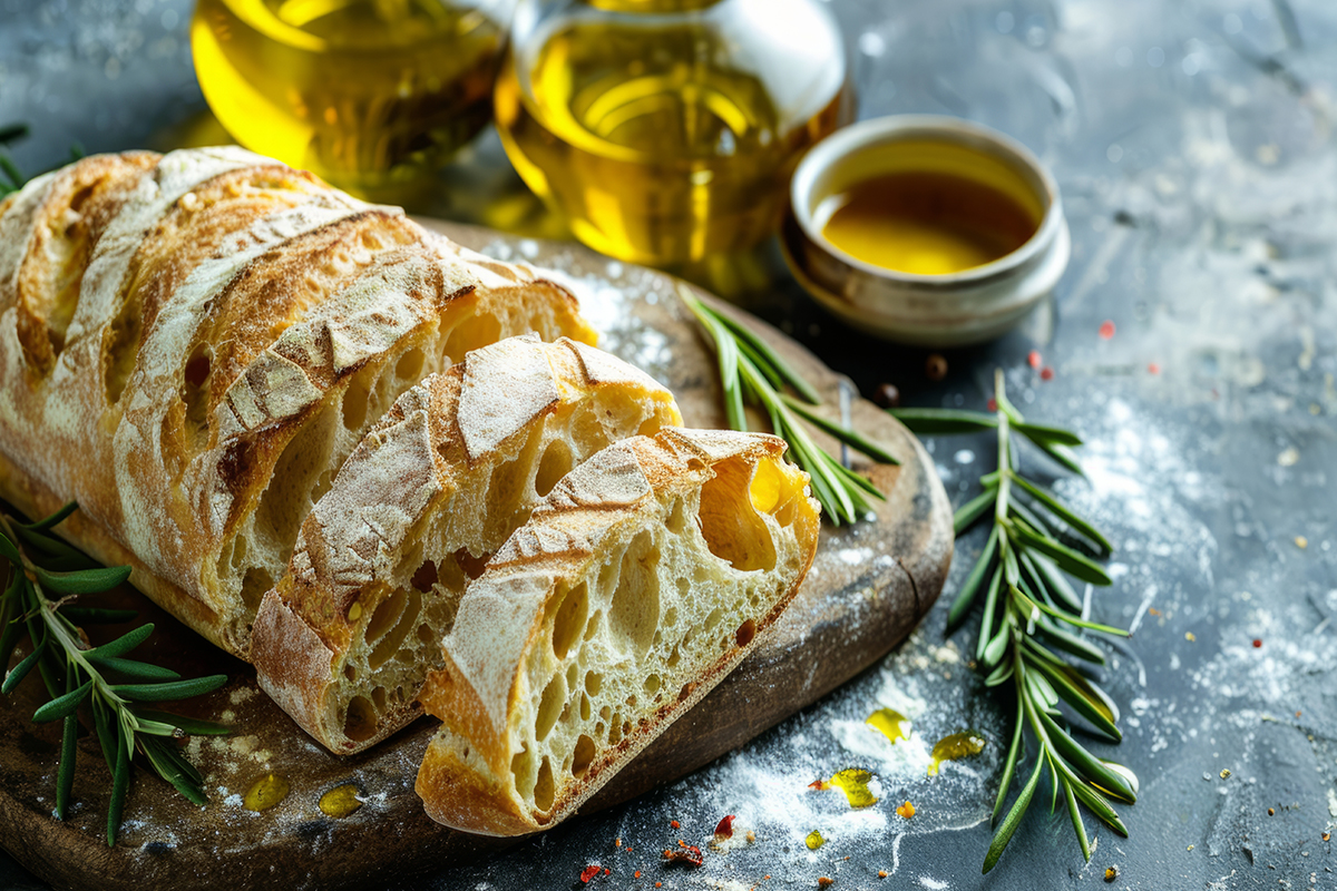 Olive oil bread machine