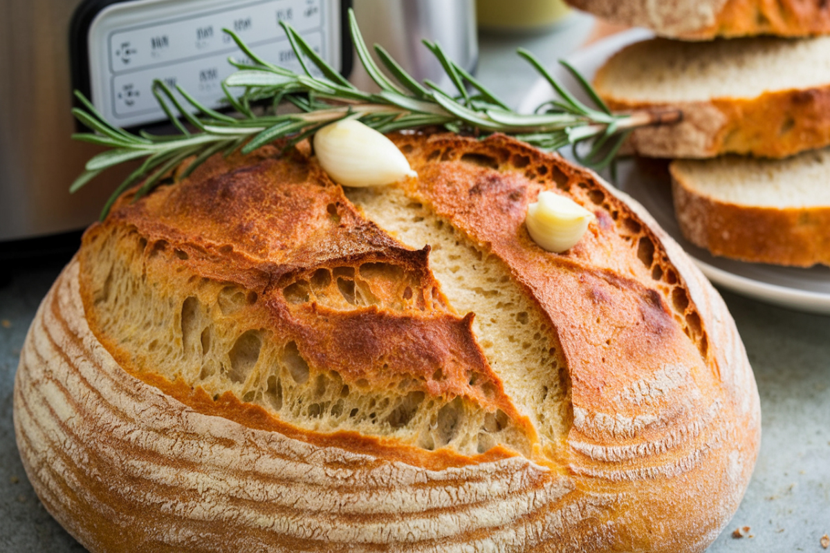 Rosemary Garlic Bread Machine