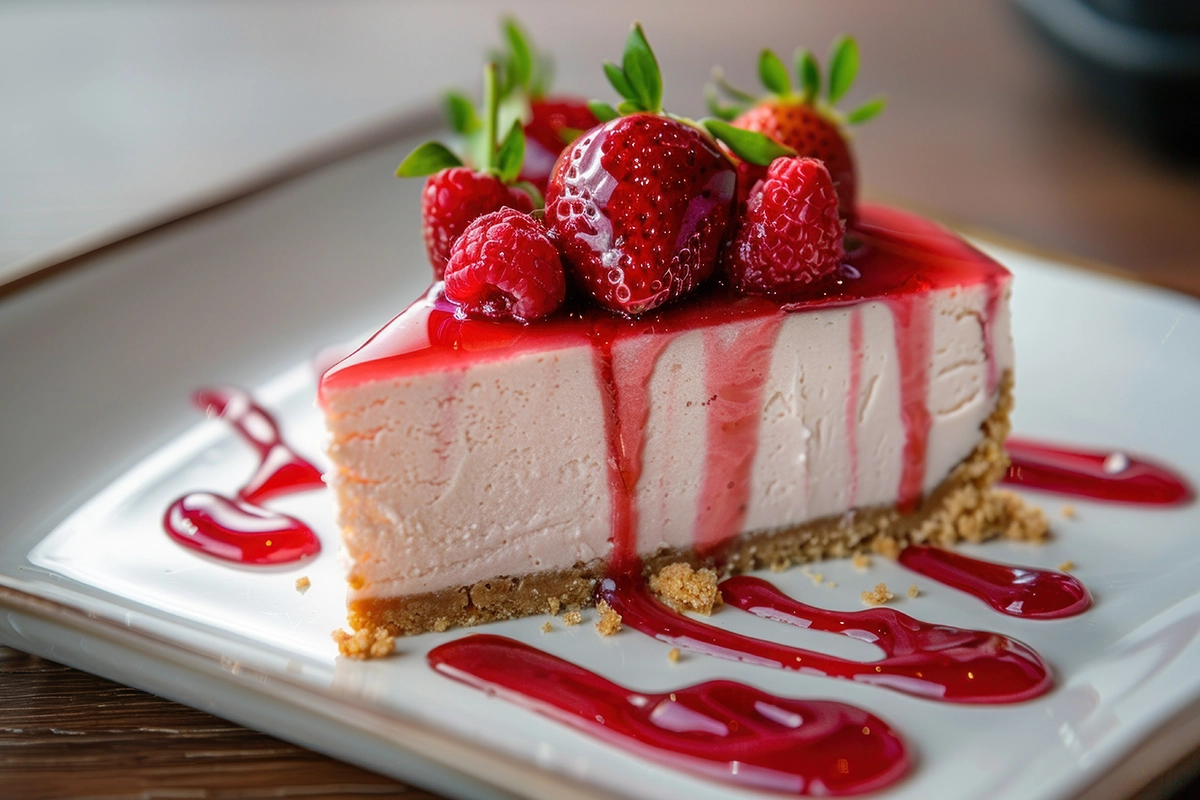 Snickers Strawberry Cheesecake