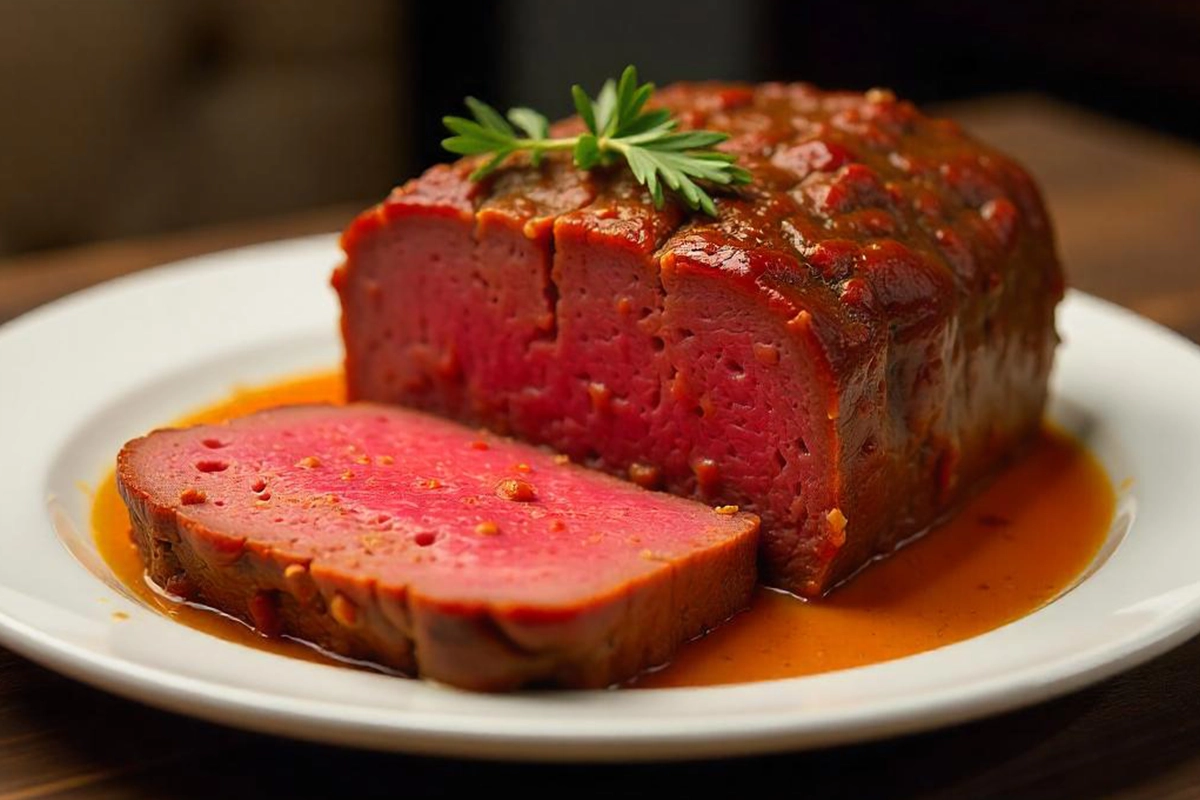 What is traditional meatloaf made of?