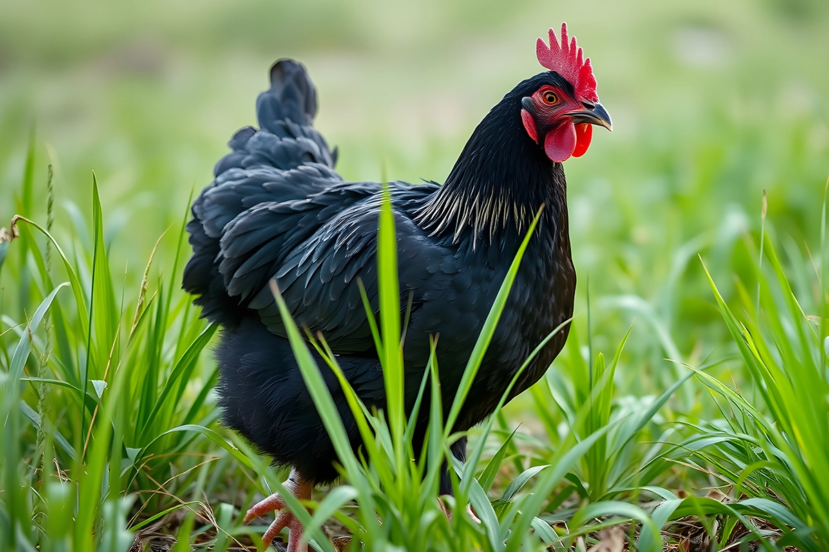 black chicken