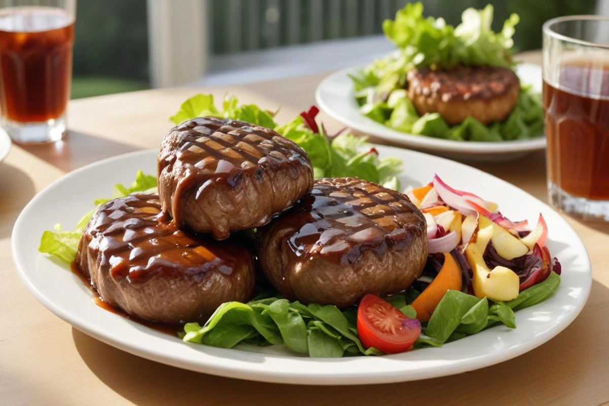 Difference between Salisbury steak and hamburger steak