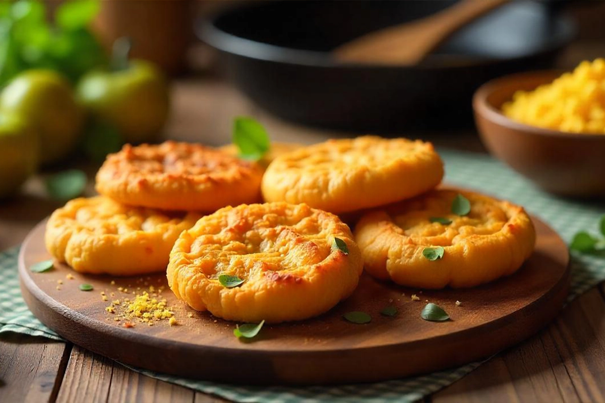 Fried green tomatoes unripe